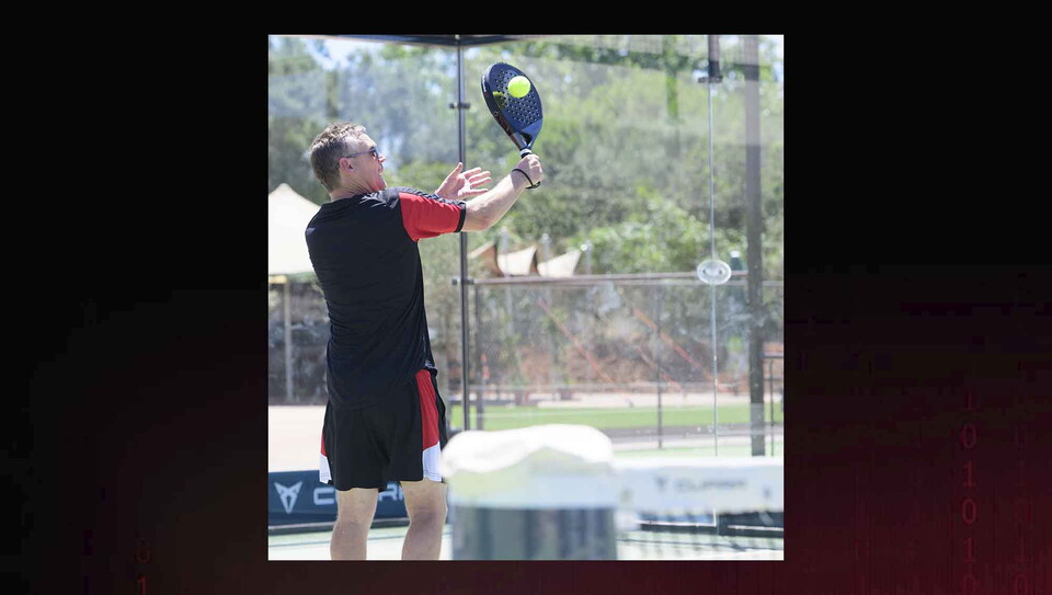 Club-organised Padel tournament as part of the pre-season training camp at Vilamoura Tennis and Padel Academy, Vilamoura, Portugal.