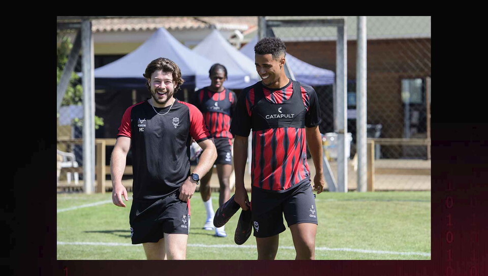 Pre-season training camp sessions at Browns Sports Resort, Vilamoura, Portugal.