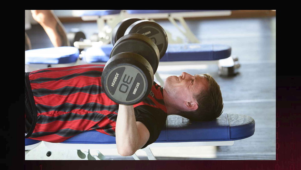 Pre-season training camp sessions at Browns Sports Resort, Vilamoura, Portugal.