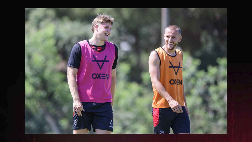 Pre-season training camp sessions at Browns Sports Resort, Vilamoura, Portugal.