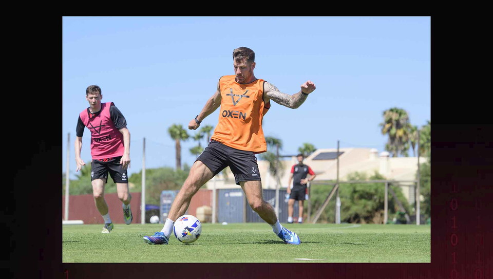 Pre-season training camp sessions at Browns Sports Resort, Vilamoura, Portugal.