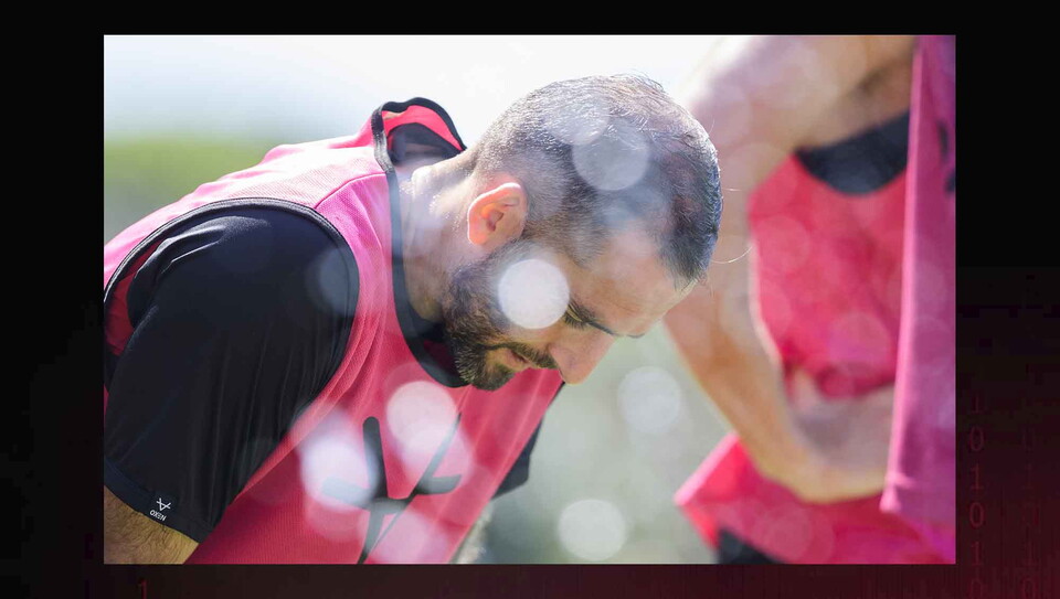 Pre-season training camp sessions at Browns Sports Resort, Vilamoura, Portugal.