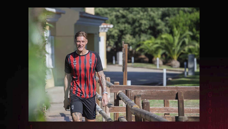 Lincoln City during a pre-season training camp sessions at Browns Sports Resort, Vilamoura, Portugal.