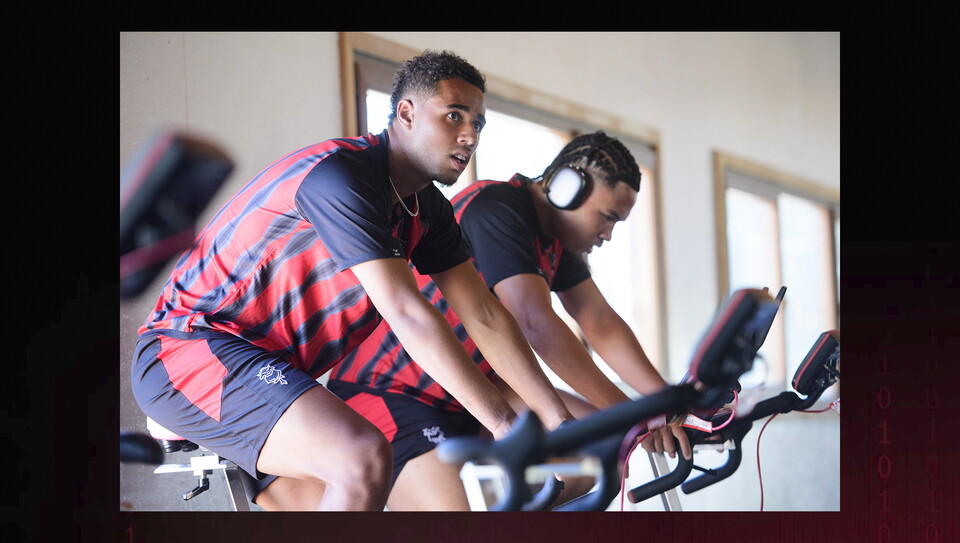 Pre-season training camp sessions at Browns Sports Resort, Vilamoura, Portugal.