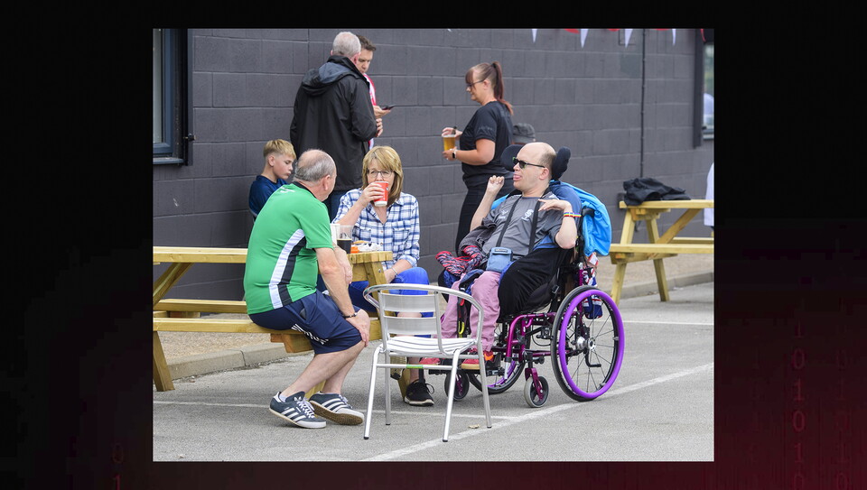 Fans enjoy Lincoln City v West Bromwich Albion