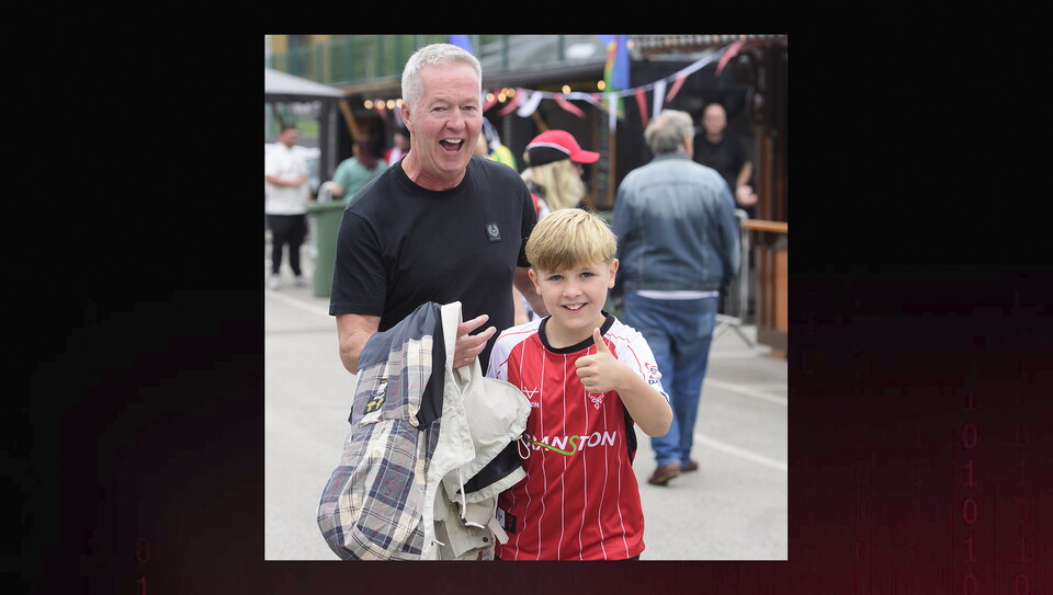 Fans enjoy Lincoln City v West Bromwich Albion