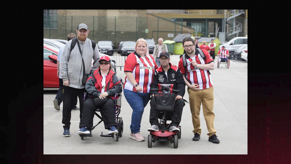 Fans enjoy Lincoln City v West Bromwich Albion