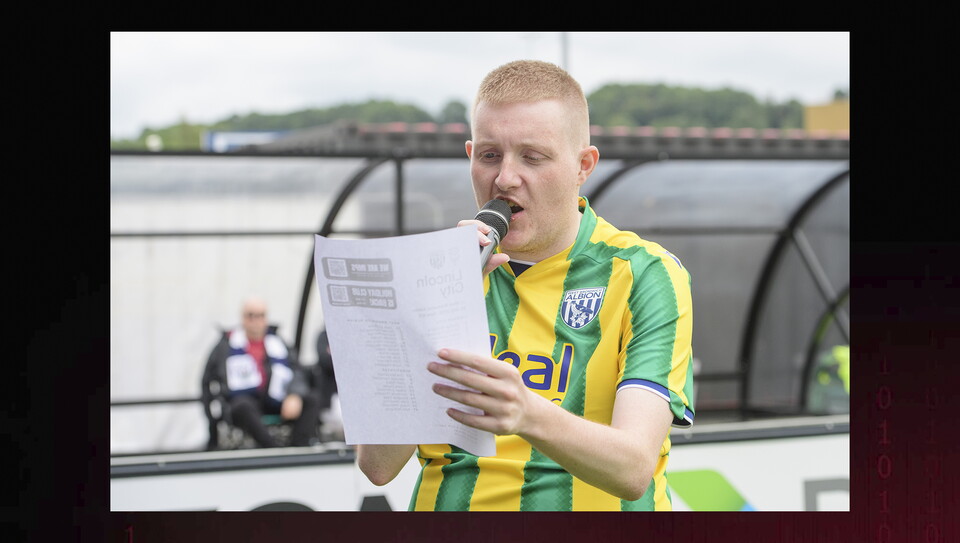 Fans enjoy Lincoln City v West Bromwich Albion