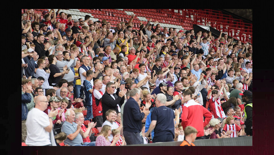 Fans enjoy Lincoln City v West Bromwich Albion