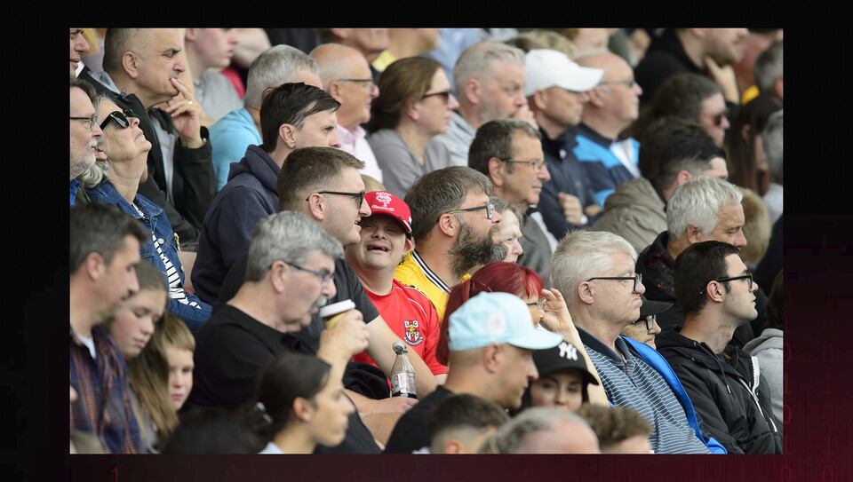 Fans enjoy Lincoln City v West Bromwich Albion