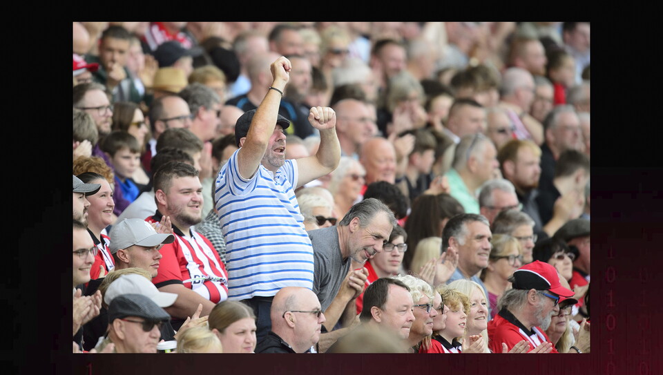 Fans enjoy Lincoln City v West Bromwich Albion