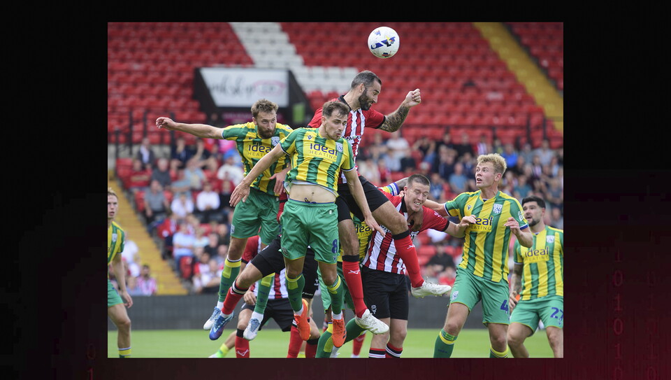 Action from Lincoln City v West Bromwich Albion