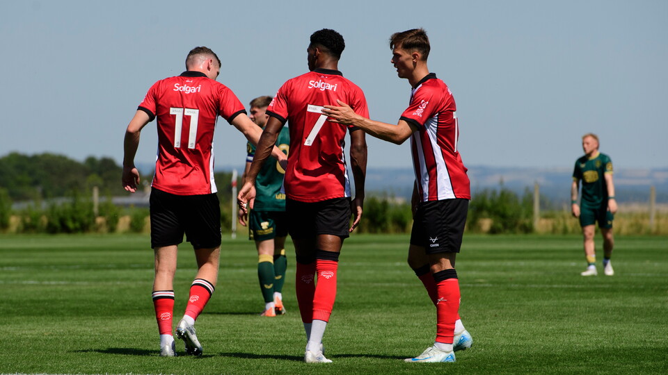 City's pre-season preparations continued with a friendly against Huddersfield Town.