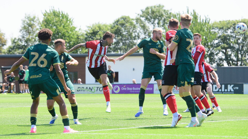 City's pre-season preparations continued with a friendly against Huddersfield Town.