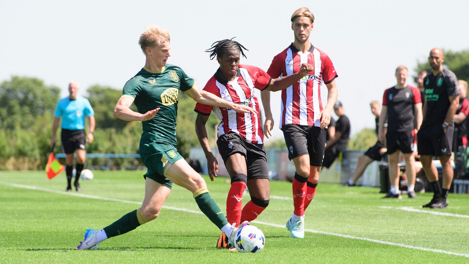 City's pre-season preparations continued with a friendly against Huddersfield Town.