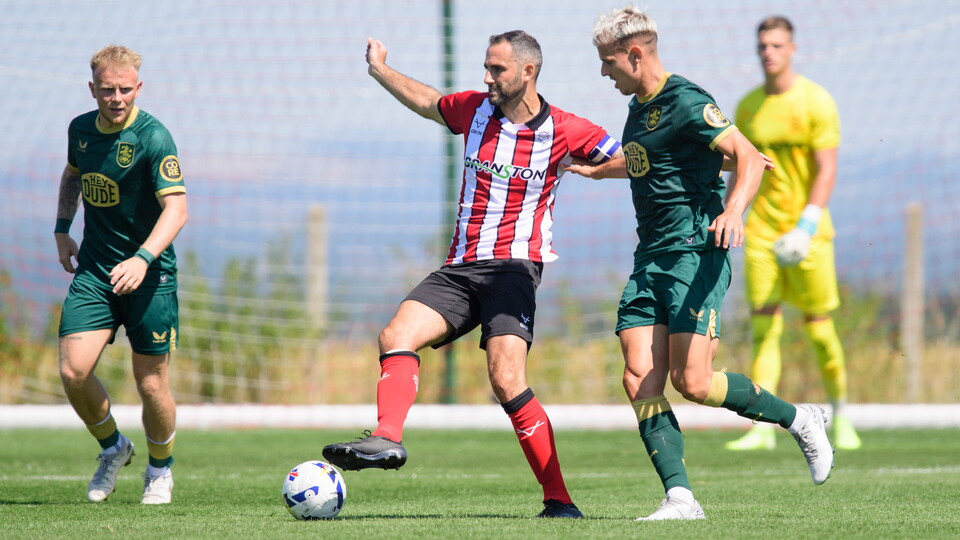 City's pre-season preparations continued with a friendly against Huddersfield Town.