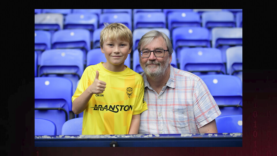 A fan photo from City's 1-1 away draw at Bolton Wanderers.