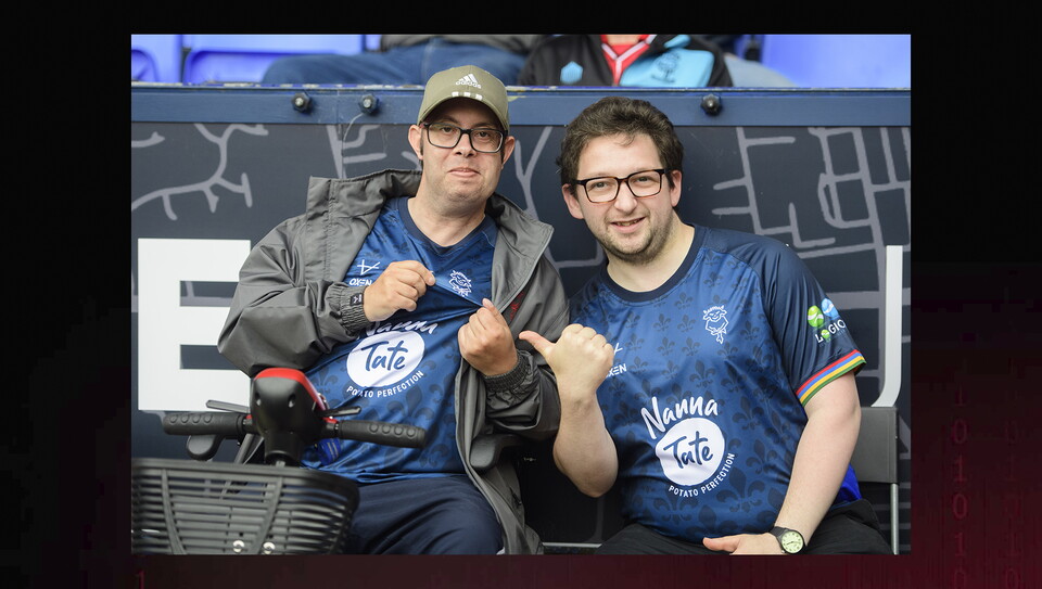A fan photo from City's 1-1 away draw at Bolton Wanderers.
