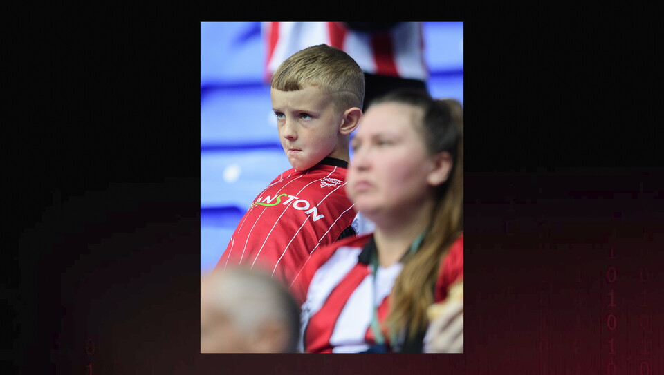 A fan photo from City's 1-1 away draw at Bolton Wanderers.