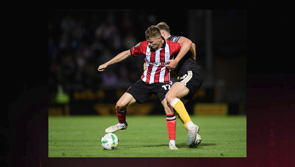 A match image from City's away Carabao Cup first round win at Burton Albion