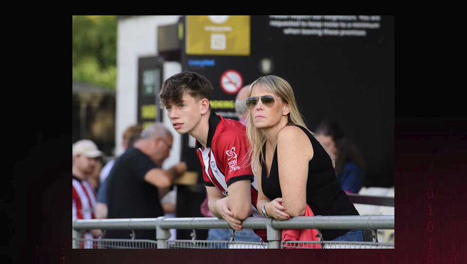 A fans image from City's 3-1 away win at Harrogate Town