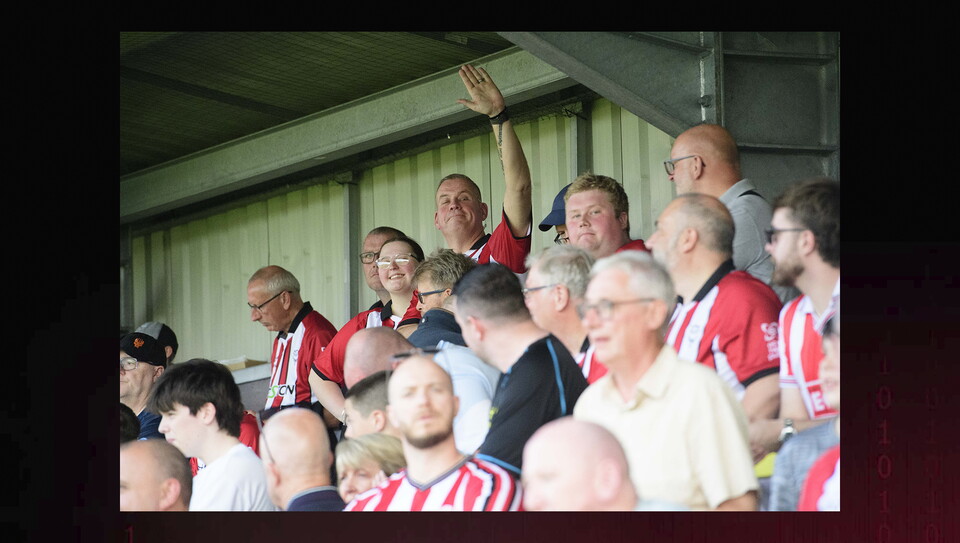 A fans image from City's 3-1 away win at Harrogate Town