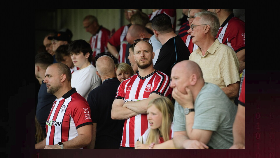 A fans image from City's 3-1 away win at Harrogate Town