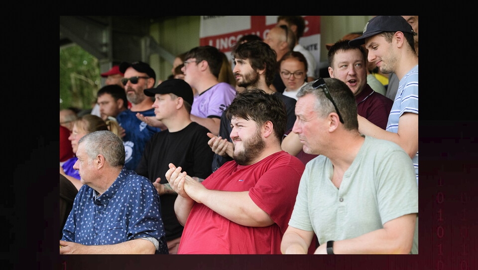 A fans image from City's 3-1 away win at Harrogate Town