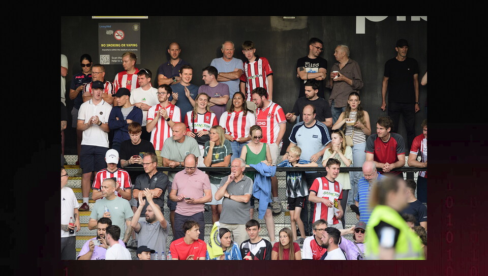 A fans image from City's 3-1 away win at Harrogate Town