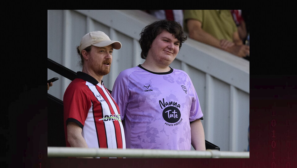 A fans image from City's 3-1 away win at Harrogate Town