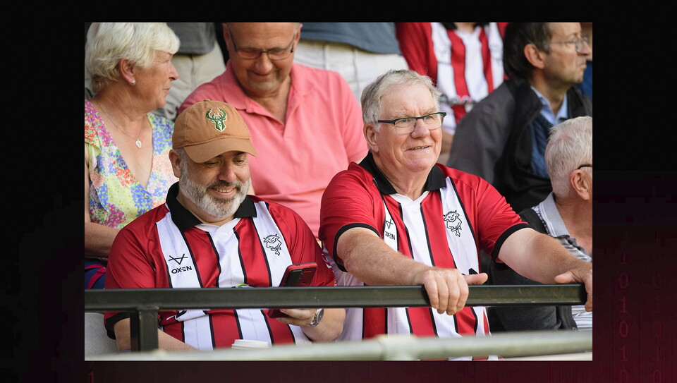 A fans image from City's 3-1 away win at Harrogate Town