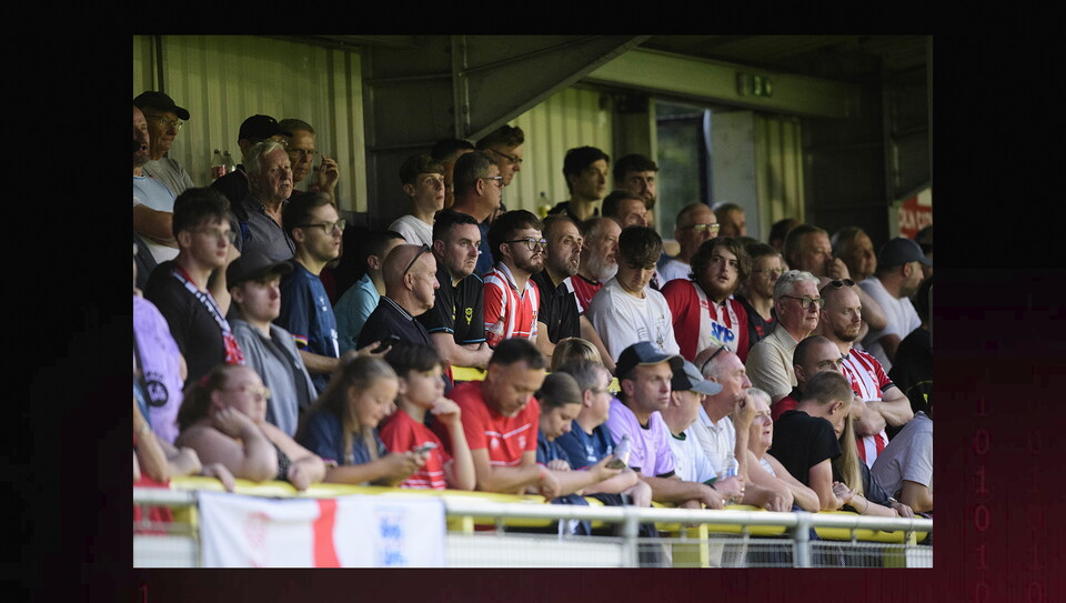A fans image from City's 3-1 away win at Harrogate Town