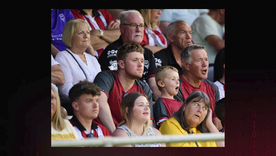 A fans image from City's 3-1 away win at Harrogate Town