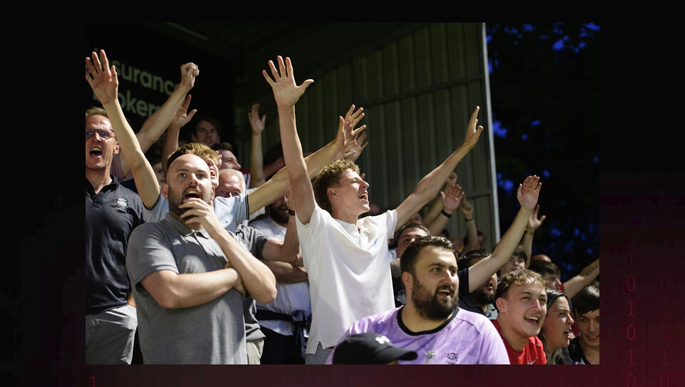 A fans image from City's 3-1 away win at Harrogate Town