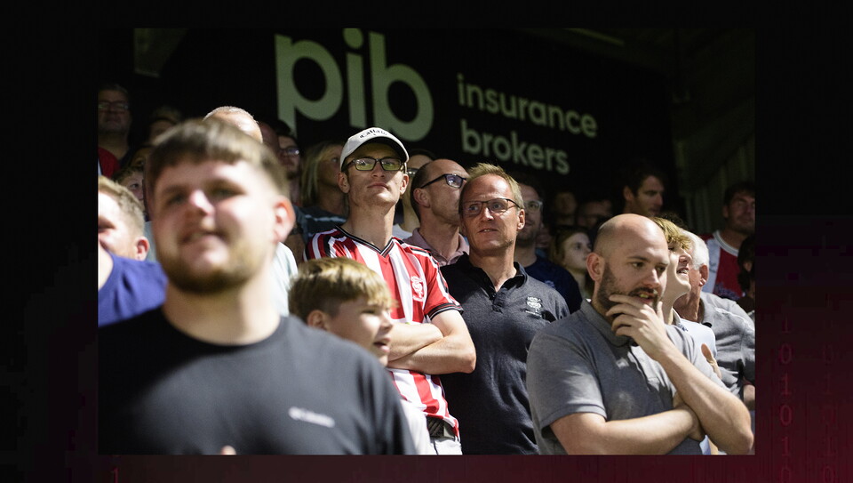 A fans image from City's 3-1 away win at Harrogate Town