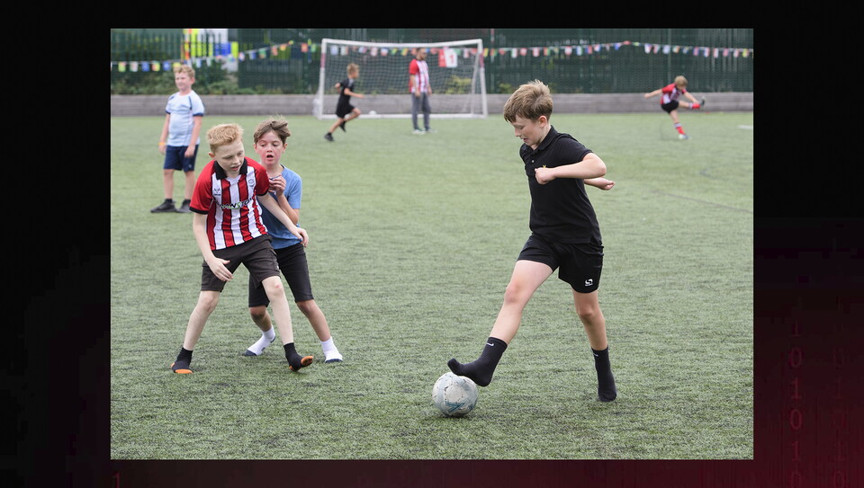 A fans image from City's home game against Mansfield Town.