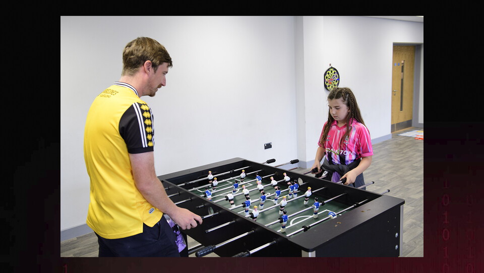 A fans image from City's home game against Mansfield Town.