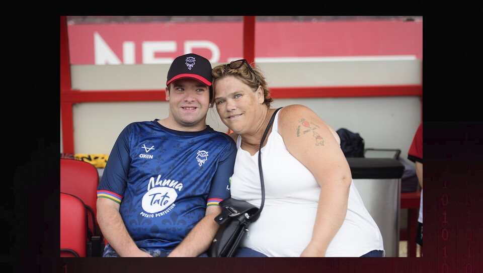 A fans image from City's home game against Mansfield Town.