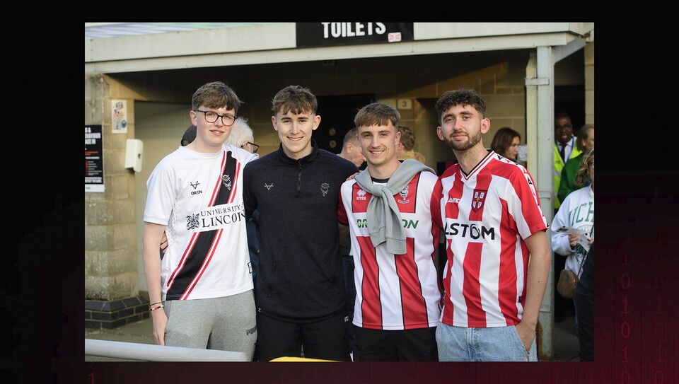 A fan image from City's away win at Northampton Town