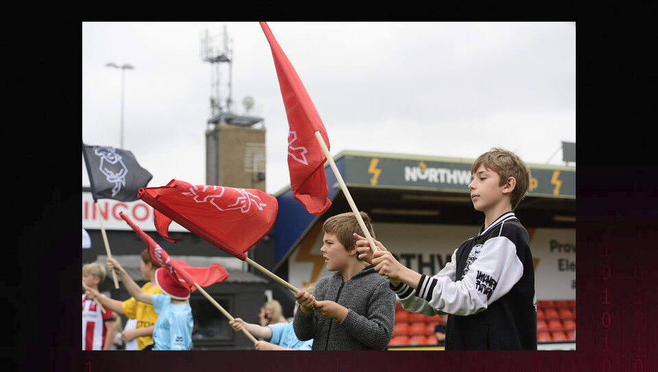 A matchday experience photo from City's home win over Plymouth Argyle