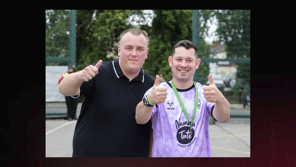 A fan photo from Lincoln City's 3-2 home win over Plymough Argyle