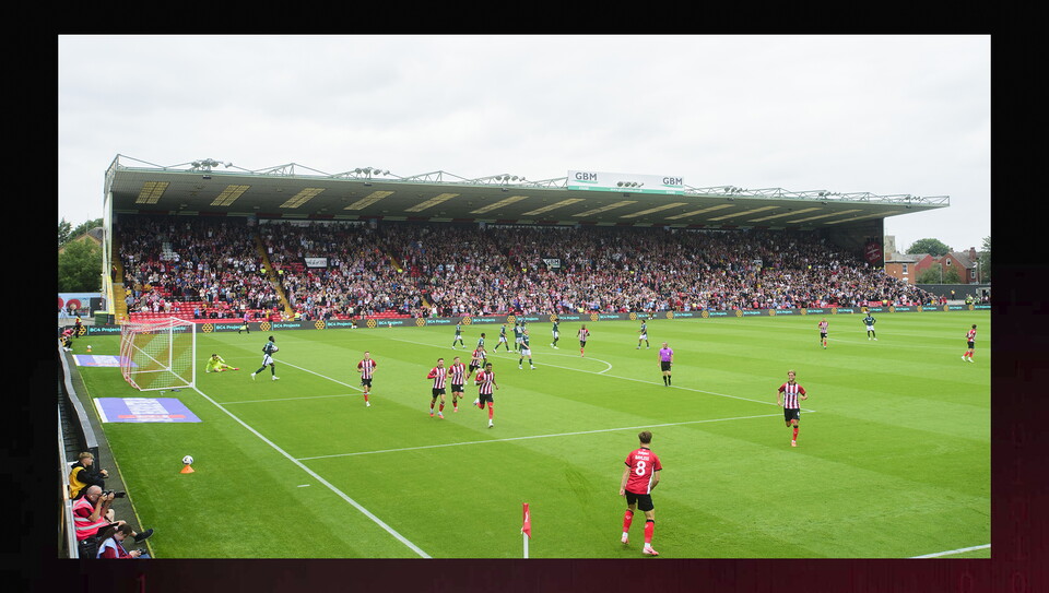 A match photo from Lincoln City's 3-2 home win over Plymouth Argyle