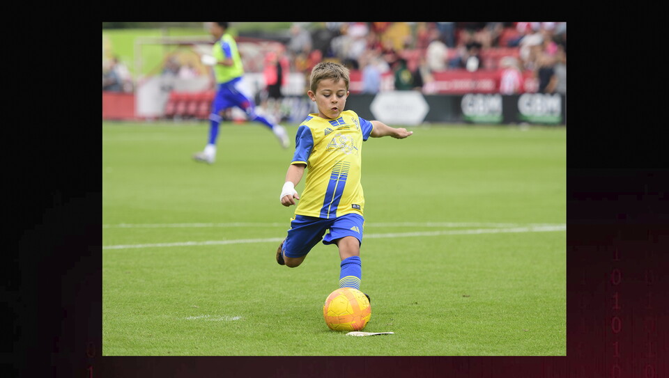 A matchday experience image from City's 2-0 home win over Reading