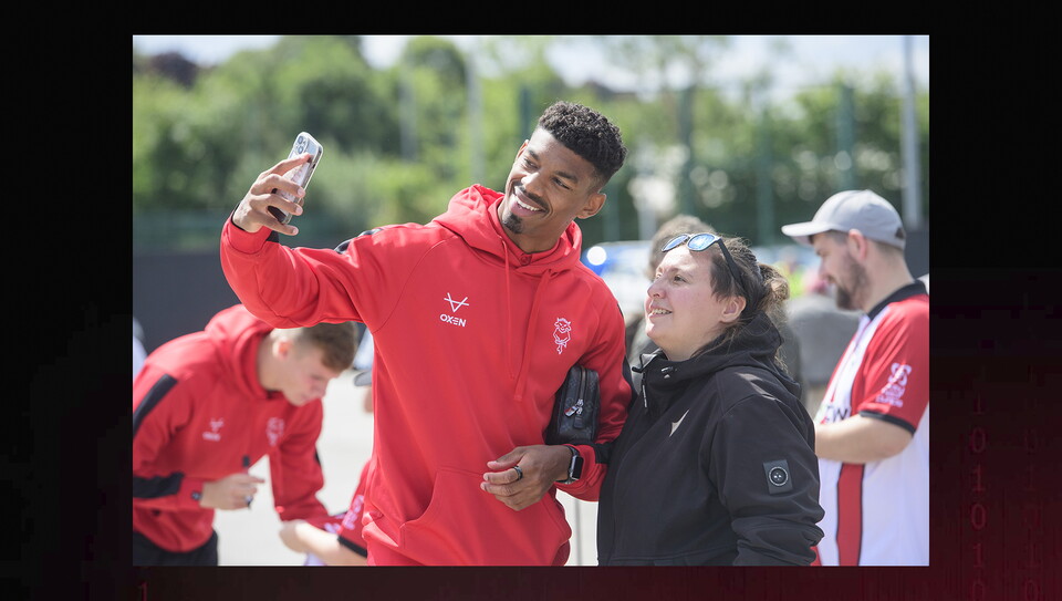 A fans image from City's 2-0 home win over Reading.