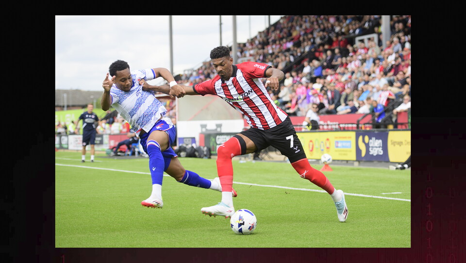 A match action image from City's 2-0 home win over Reading.