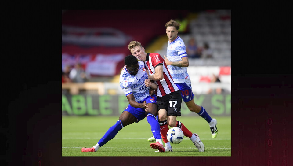 A match action image from City's 2-0 home win over Reading.