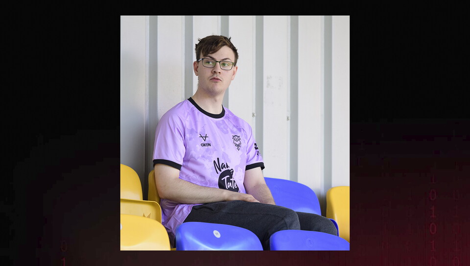 Lincoln City fans at the away game at AFC Wimbledon.