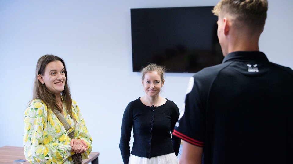 Ivan Varfolomeev’s first day at Lincoln City