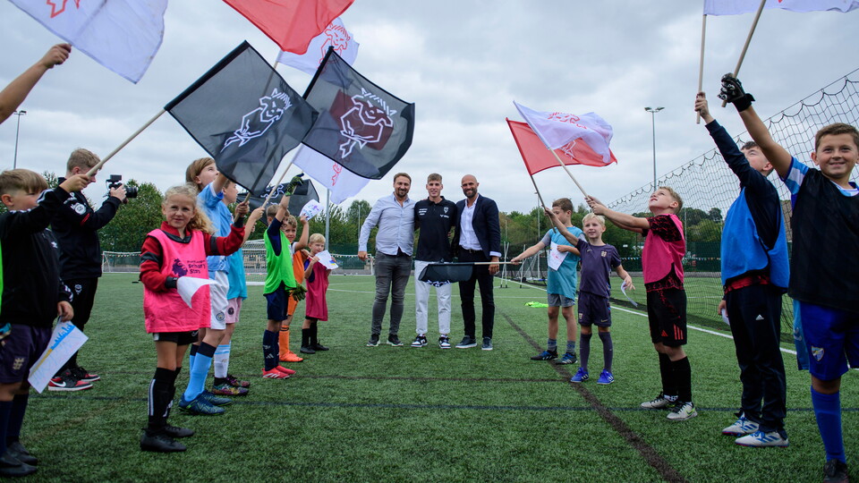 Ivan Varfolomeev’s first day at Lincoln City