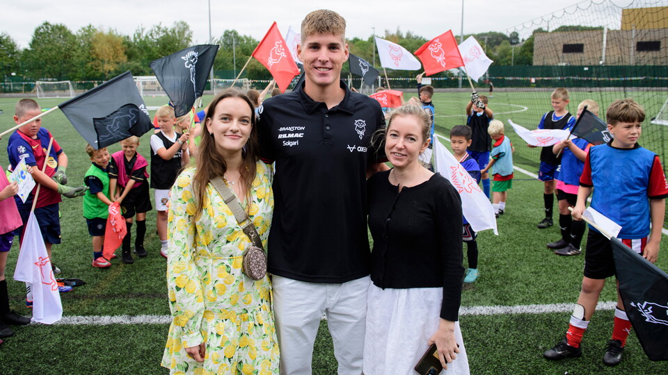 Ivan Varfolomeev’s first day at Lincoln City